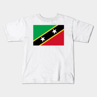 Flag of Saint Kitts and Nevis Kids T-Shirt